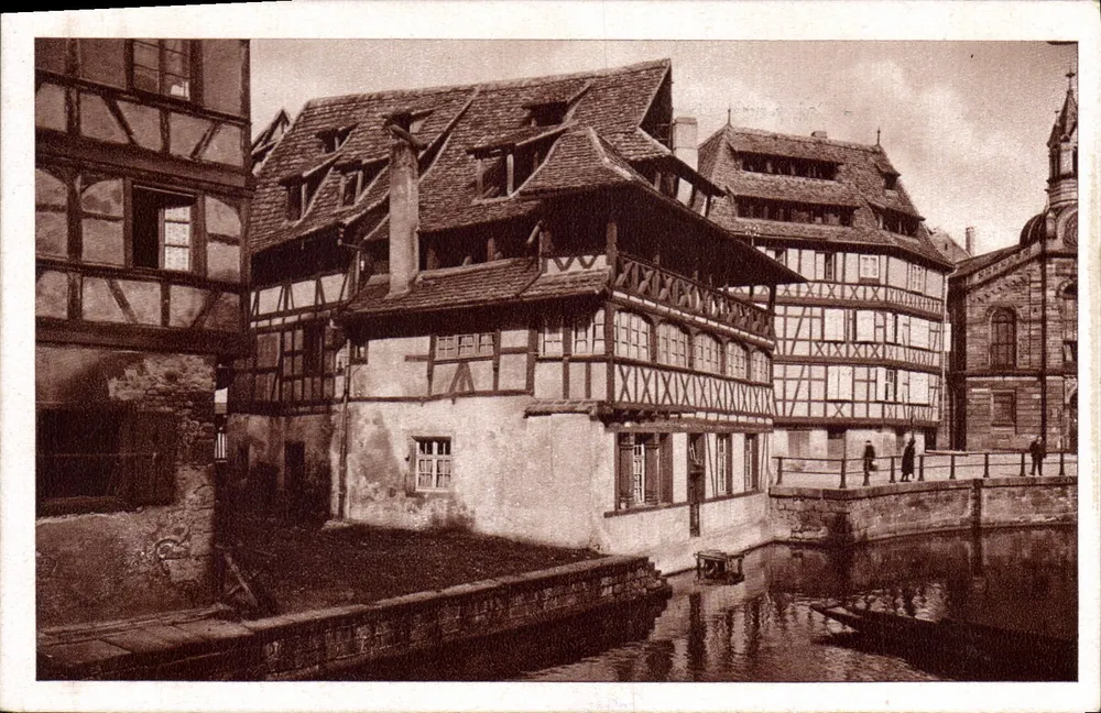 Estrasburgo - Bains-aux-Plantes — editor Jul. Manitas & Cie, n° 51 T - Frente