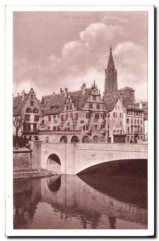 Strasbourg - Ponte São Nicolau — editor Verlag Jul. Manias & Cie, Strasbourg - Frente