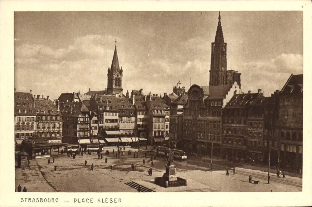 Strasbourg — Plac Kléber — rysunek 871 - Awers