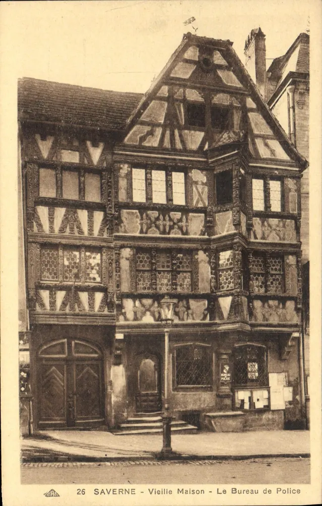 Saverne - Altes Haus - Das Polizeibüro - Vorderseite