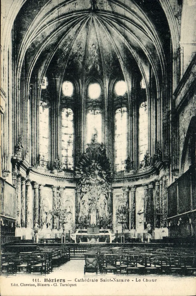 Béziers - Kathedrale Saint-Nazaire - Der Chor - Vorderseite
