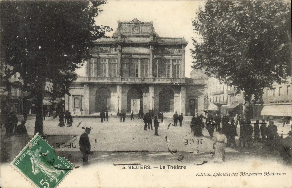 Béziers — Teatr — Wydanie specjalne Magazynów Nowoczesnych - Awers