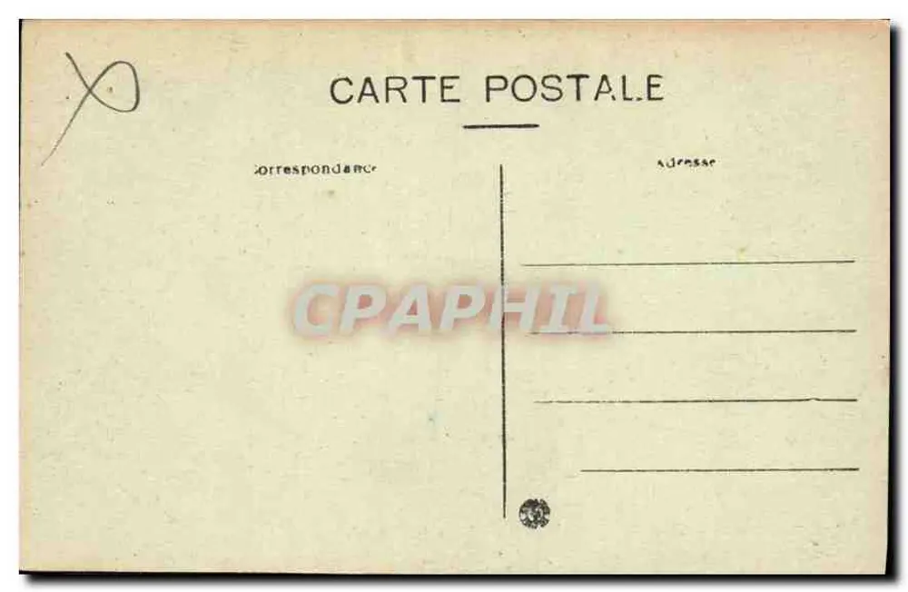 Béziers — Ansicht der Place de la Citadelle aus Vogelperspektive — Edition M. M. Nr. 246 - Rückseite