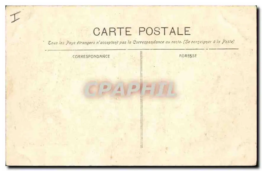 Montpellier - Eingang zum Jardin du Peyrou — Guenae phot. Marseille, n° 1094 - Rückseite
