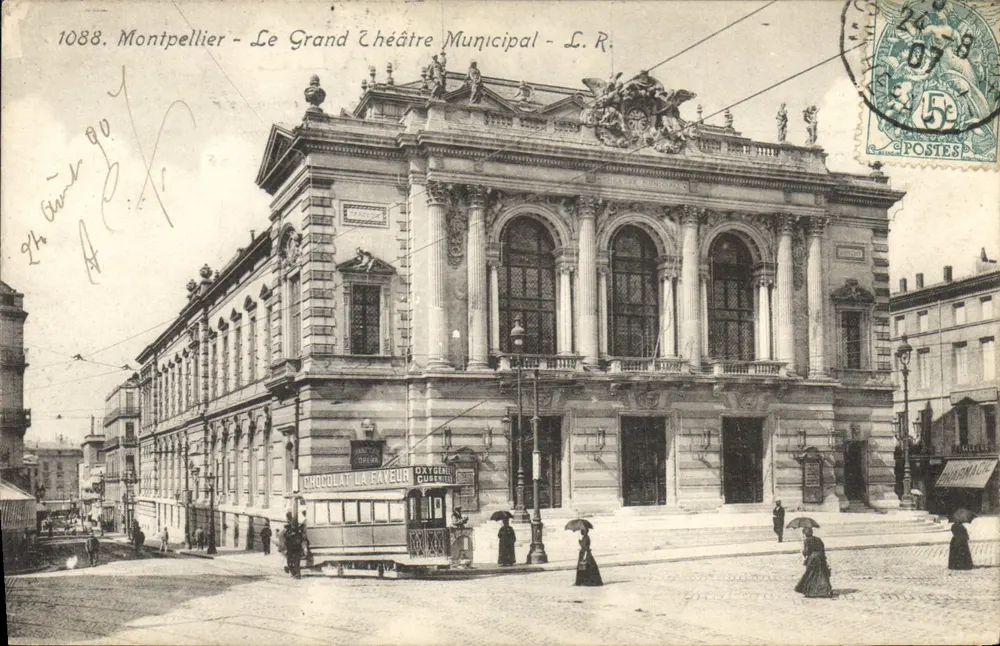 Montpellier - Das Große Stadtmuseum - L. R. - Vorderseite