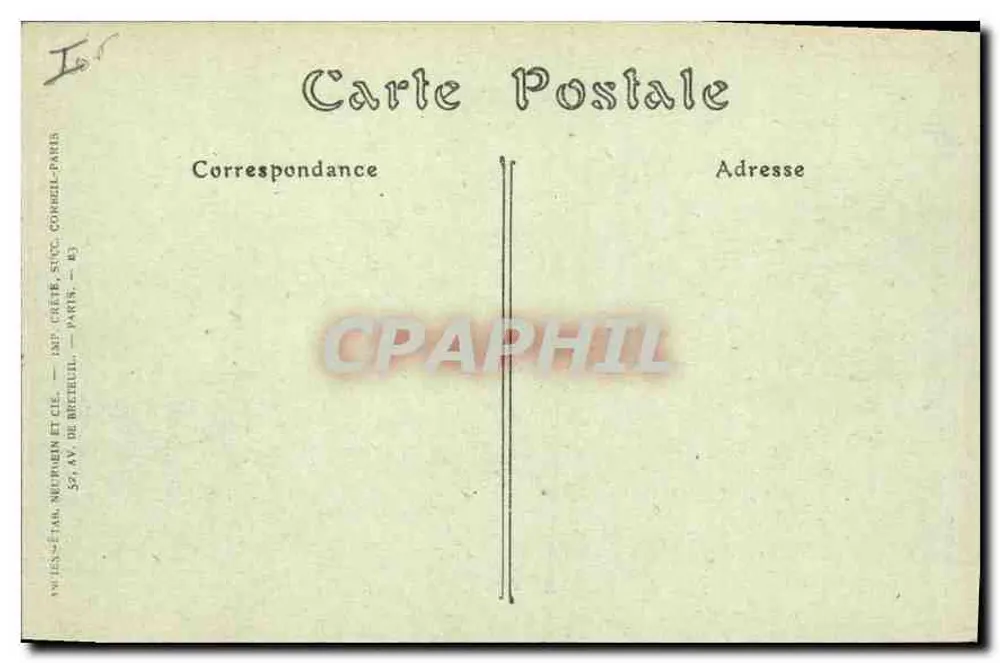 Montpellier — Il Giardino del Peyrou — editore ND, n°4 - Verso