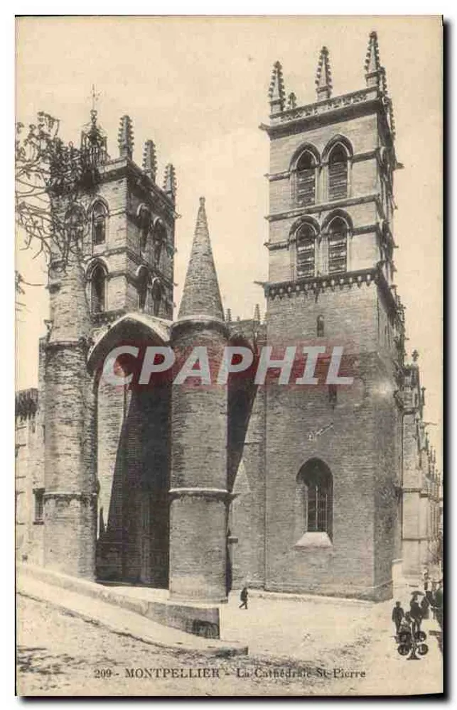 Montpellier - A Catedral de São Pedro — n° de série 209 - Frente