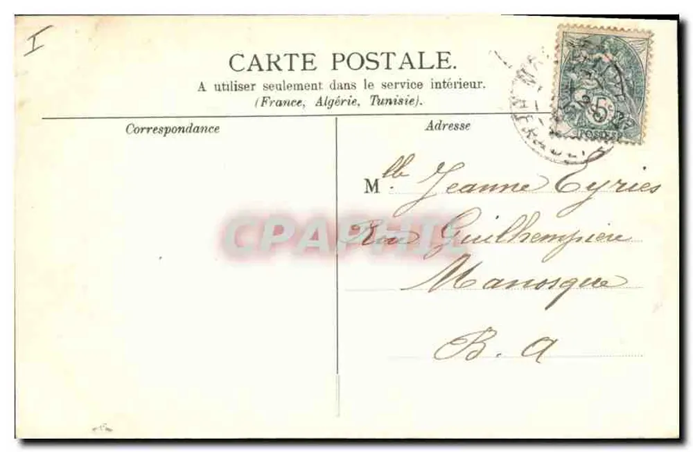 Montpellier - Arco da Vitória e Palácio de Justiça — Edição das Novas Galerias, n°6 - Verso