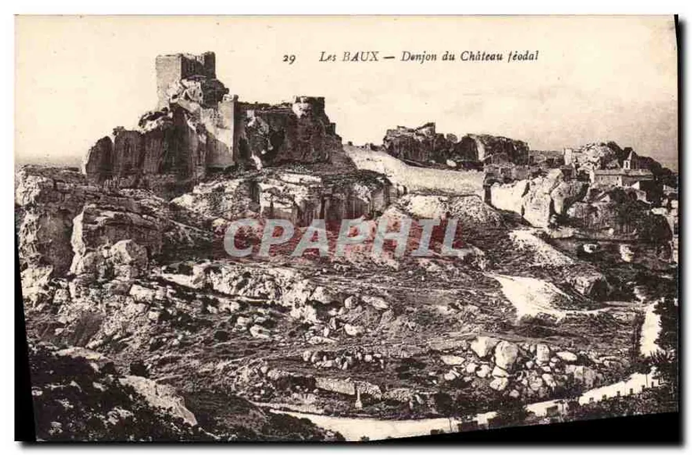 Les BAUX — Torre do Castelo Feudal - Frente