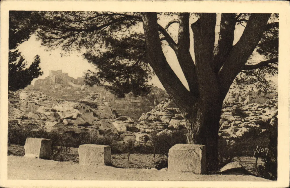 Les Baux (B.-du-R.) — Vista geral — Éditions d'Art YVCI, Paris - Frente