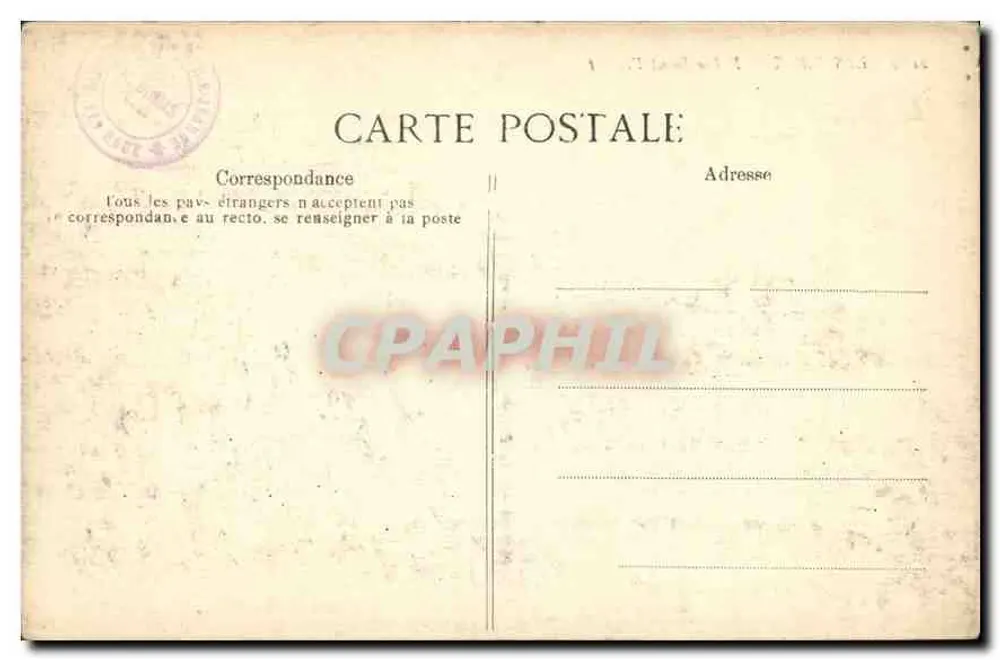 Les Baux — Kerk van Sint-Vincent — Antieke ansichtkaart n°2189 - Achterkant