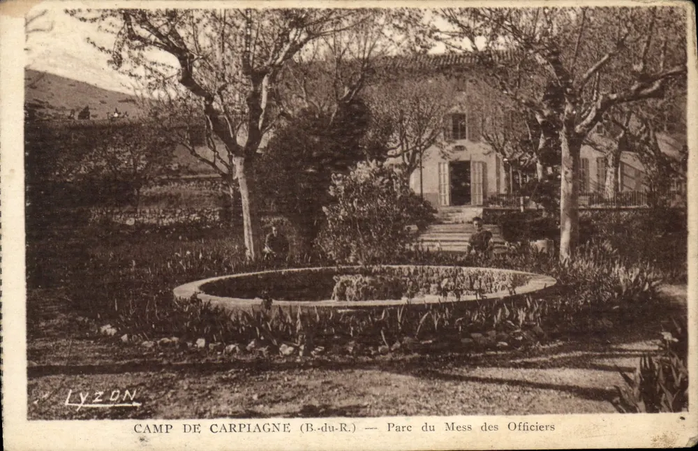 Camp de Carpiagne (B.-du-R.) — Park des Offiziers — Lyzon - Vorderseite