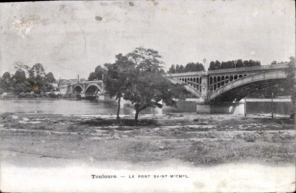 Toulouse — Le Pont Saint-Michel — éditeur STABROCK PARIS - Frente