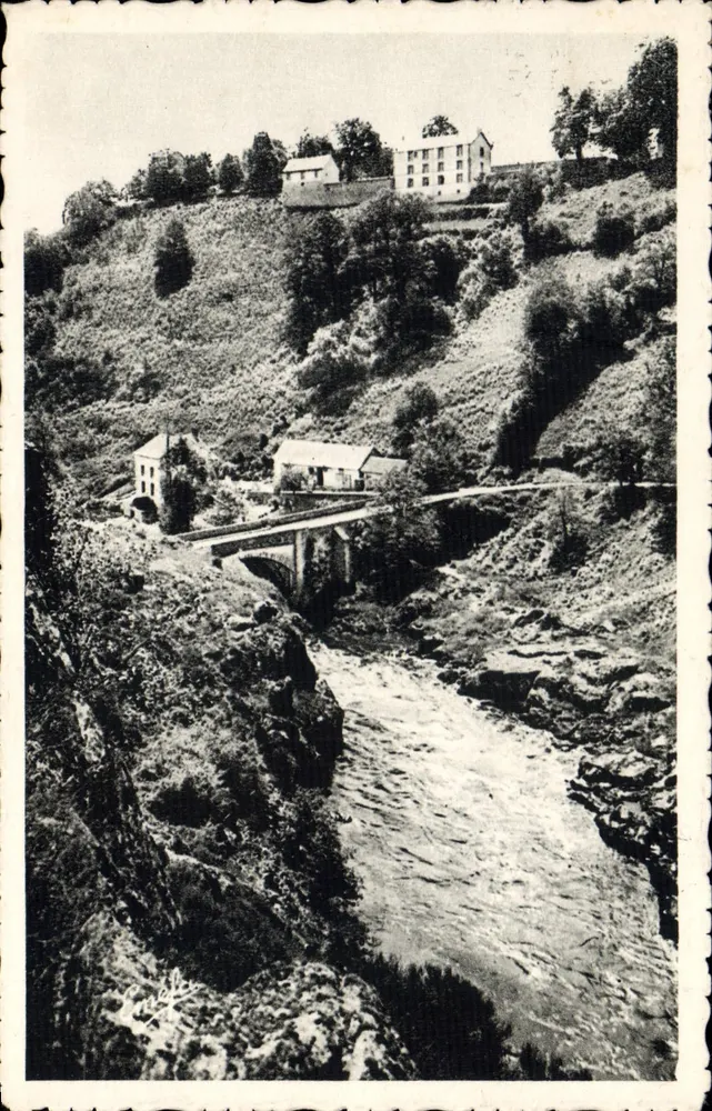Pittoreske La Creuse — Die Teufelsbrücke — Verlag LA CREUSE PITTORESQUE, Nr. 107 - Vorderseite