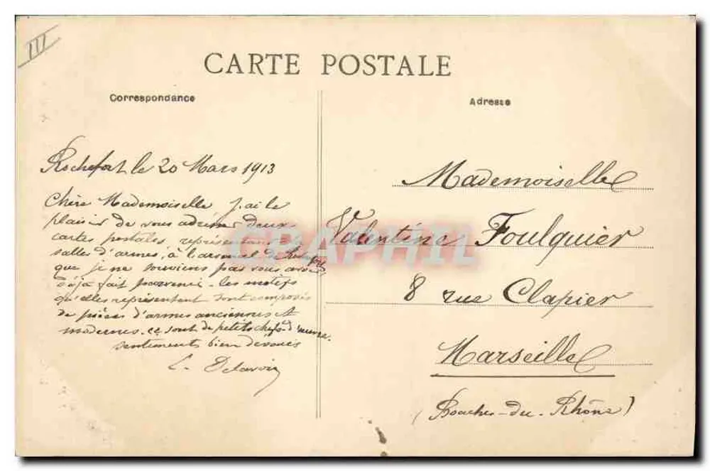 Rochefort — Waffenraum des Arsenal — L'Ananas - Rückseite