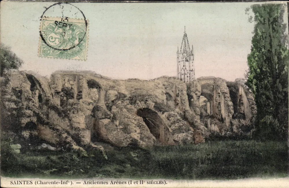 Saintes (Charente-Inférieure) — Alte Arenen (1. und 2. Jahrhundert) - Vorderseite