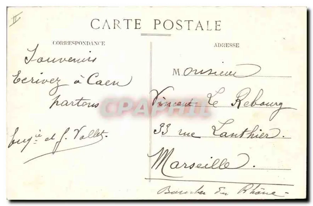 Fouras-les-Bains — Jetée Sud, wo Napoleon in den Exil aufbrach — Collection H. B. - Rückseite