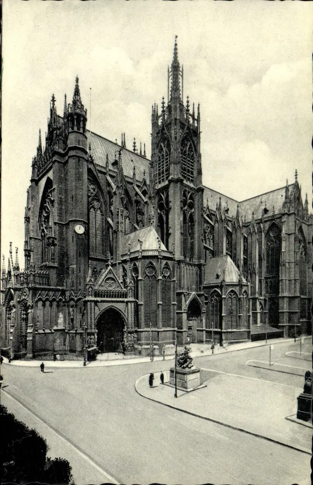 Metz - A Catedral — Praça Saint-Jacques — Ch. Fischer & Fils, n°1160 - Frente