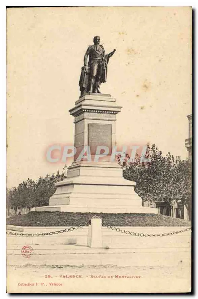 Valência - Estátua de Montalivet — Coleção P. P., Valência - Frente