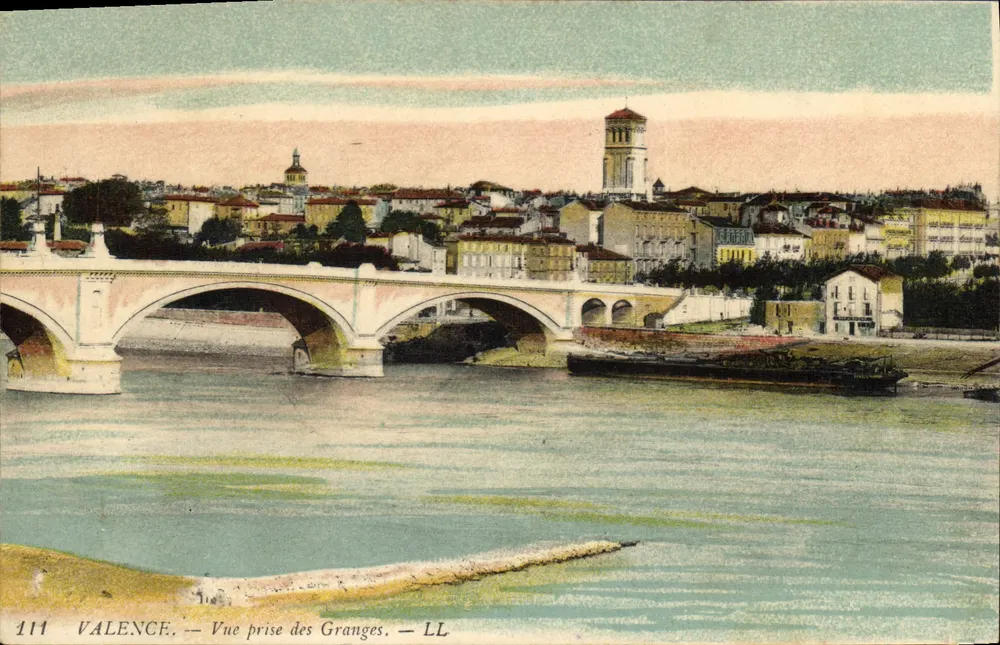 Valence — Vista tirada das Granges — LL, n° 111 - Frente