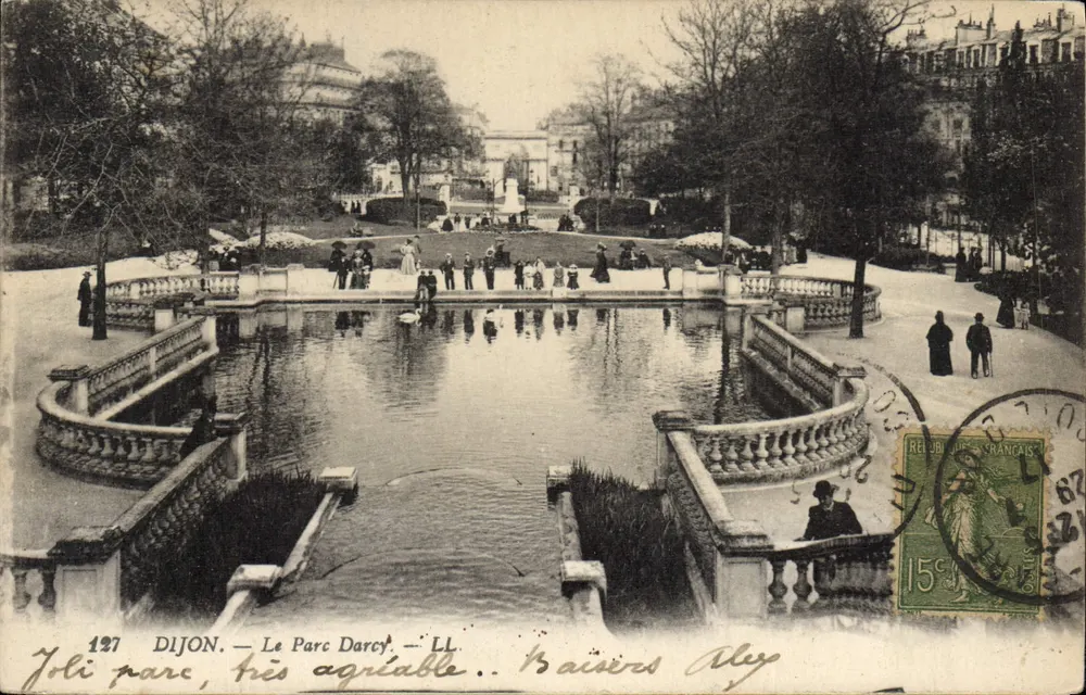 Dijon — O Parque Darcy — LL n°127 - Frente