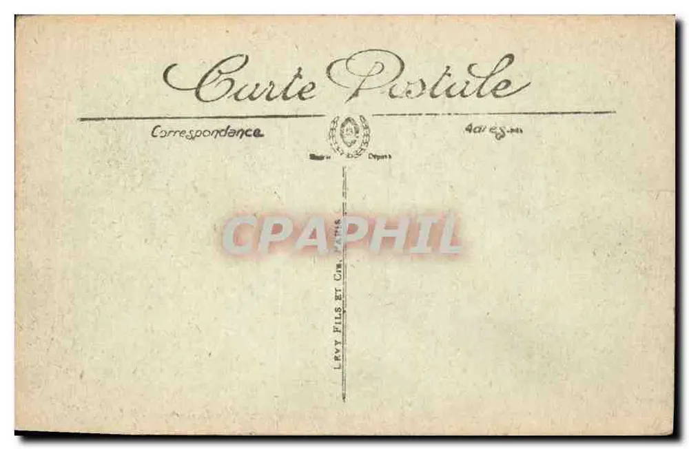 Dijon — Vista geral da Place Darcy — LL - Verso