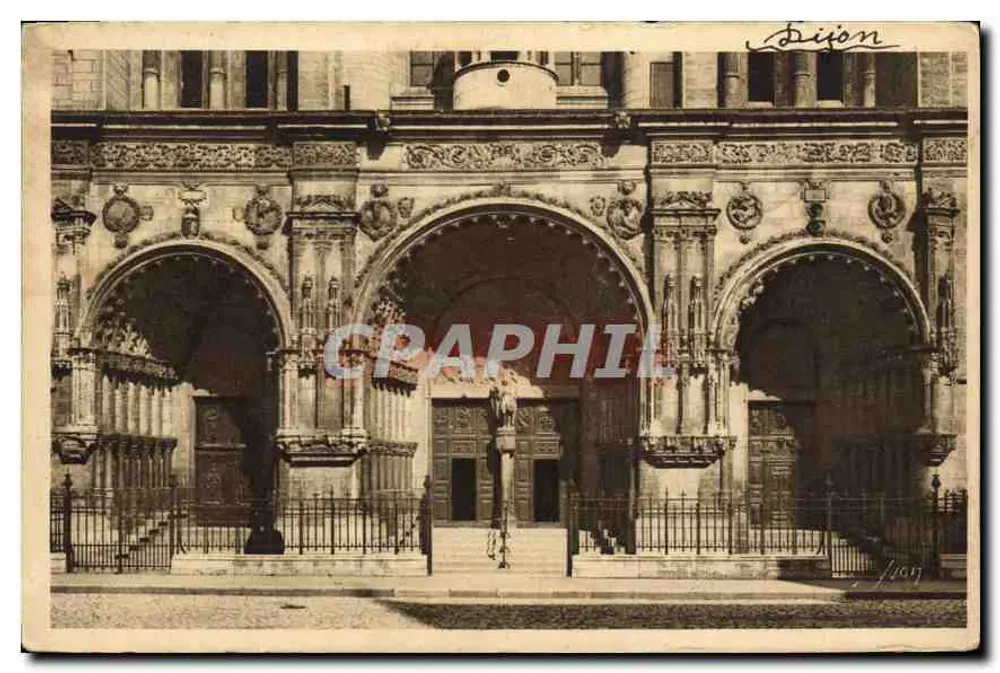 Dijon — Portal der Kirche Saint-Michel — Les Éditions d'Art Yvon - Vorderseite