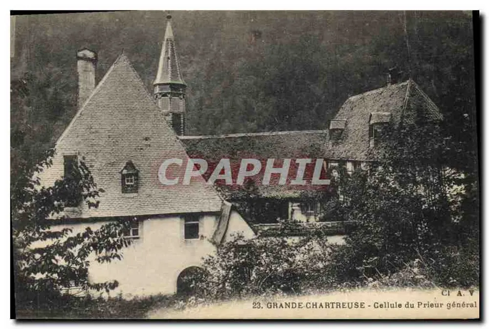 Grande-Chartreuse - Cel van de Algemene Prior — CI A V n°23 - Voorkant