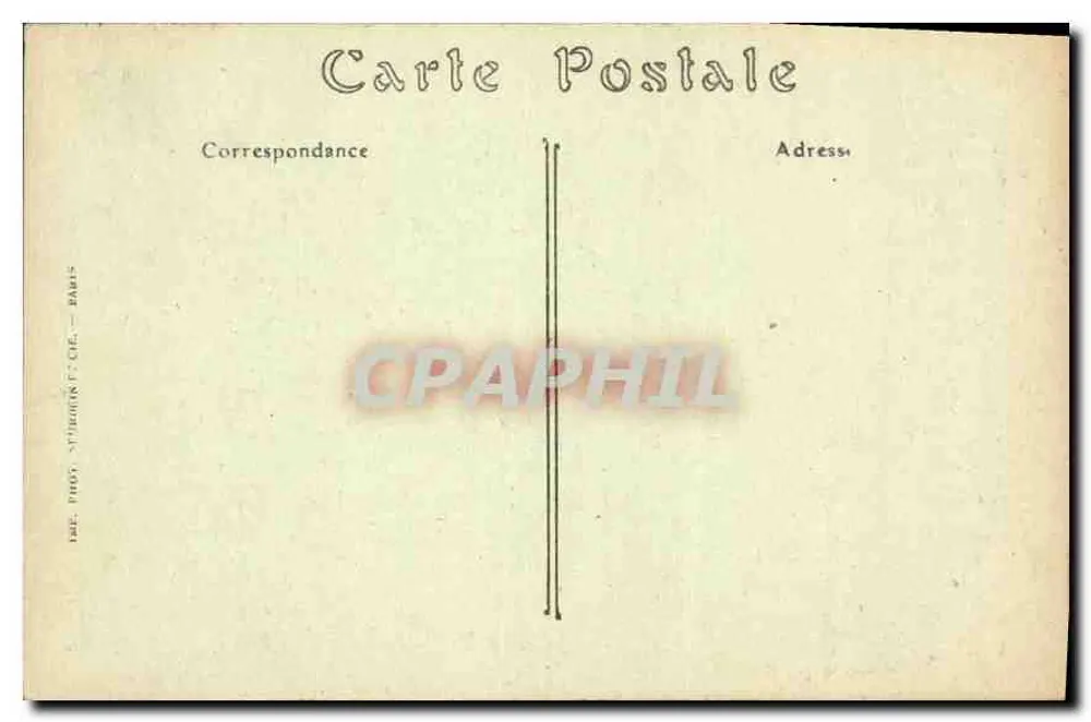 Vichy — A Rue do Casino — ND. Phot. - Verso