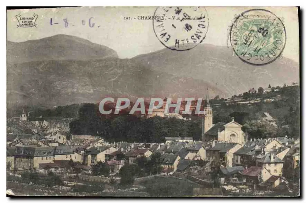 Chambéry — Vista geral — C. Reynaud Editor Chambéry, n°291 - Frente
