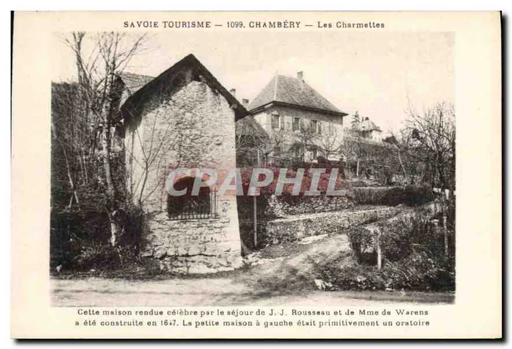 Les Charmettes — Chambéry — Savoie Tourisme 1099 - Vorderseite