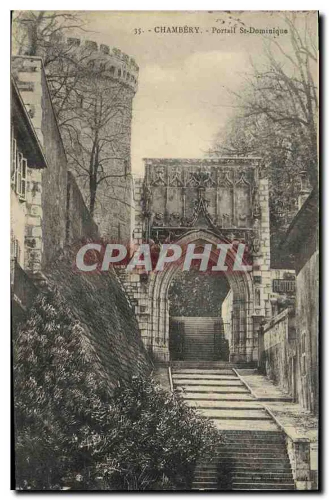 Chambéry - Portal de São Domingos — editor anônimo, n° 35 - Frente