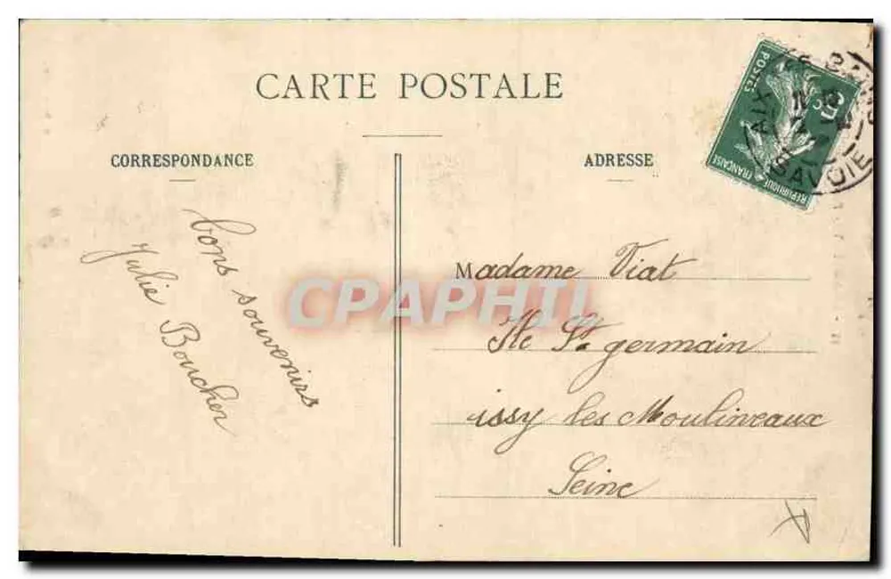 Chambéry - Portal de São Domingos — editor anônimo, n° 35 - Verso