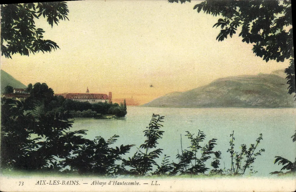 Aix-les-Bains — Abadia de Hautecombe — LL. — N°73 - Frente