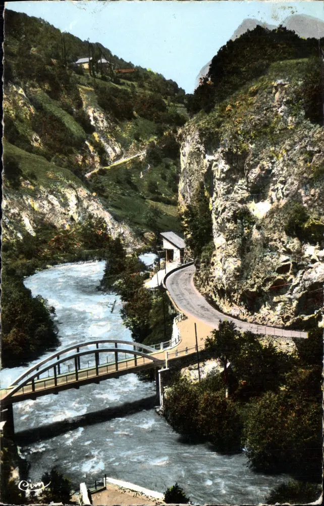 Die Gorges de la Ragéat — Brides-les-Bains (Savoie) — Combier (S. et L.) - Vorderseite
