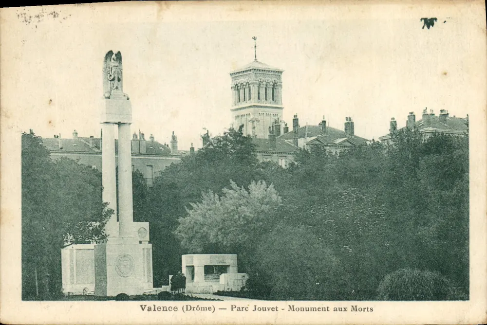 Valence (Drôme) — Parc Jouvèt — Monument aux Morts - Vorderseite