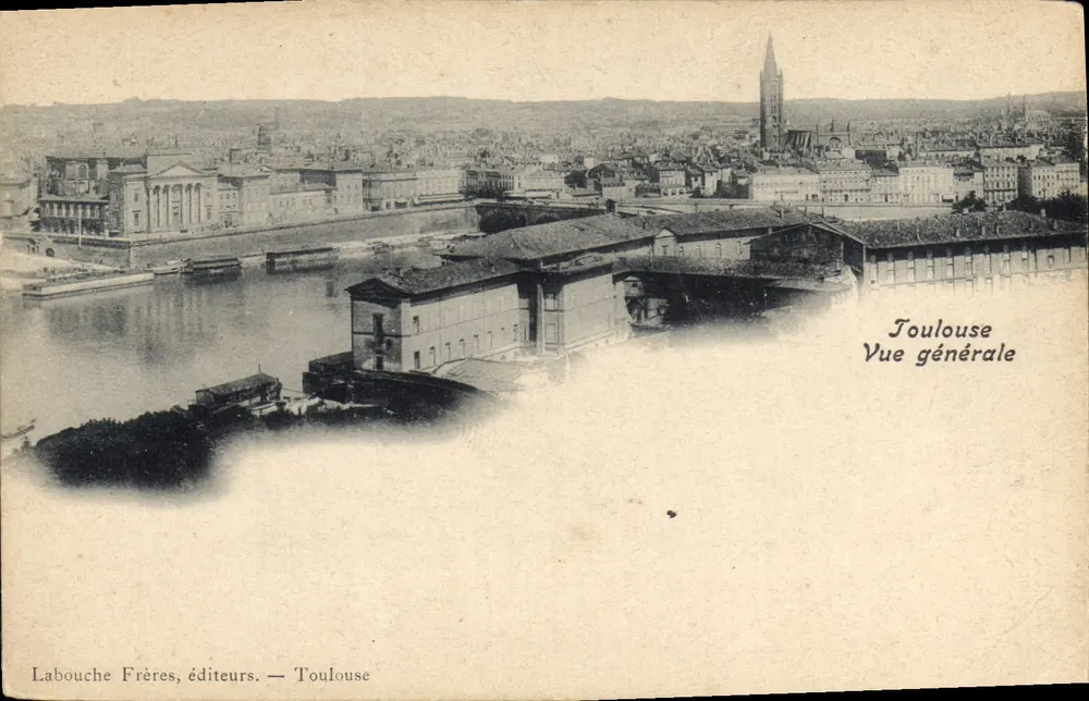 Toulouse — Vue générale — Labouche Frères, éditeurs — Toulouse - Frente