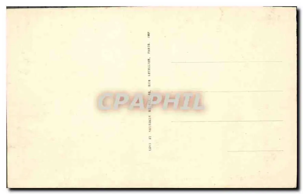 Castelo de Pierrefonds — Sala de Recepção — LL. — N° 56 - Verso