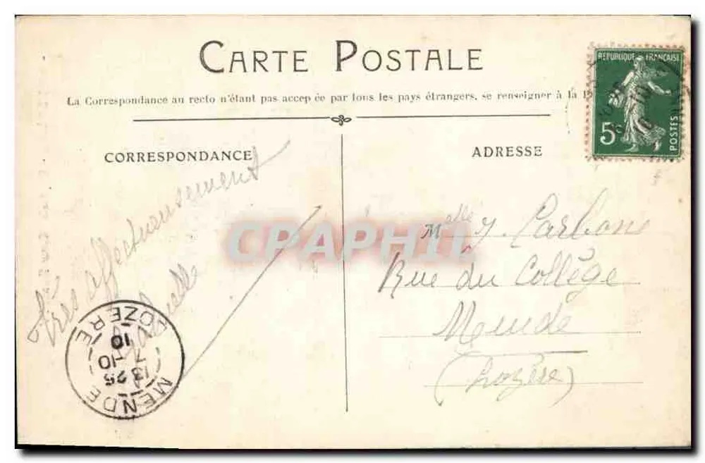 Toulouse - Capitole, Cour Henri IV — editore 'DAMS ET CIE TOULOUSE', n° 96 - Verso