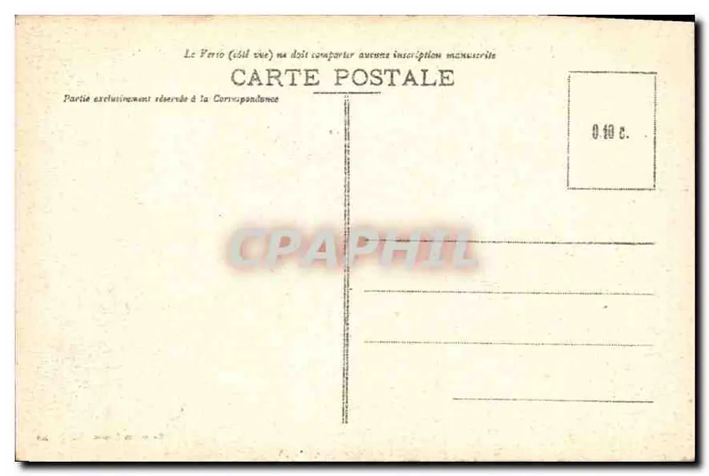 Presqu'île de Rhuys - SAINT-GILDAS - Le Charnial et la Pierre-Plate - Rückseite