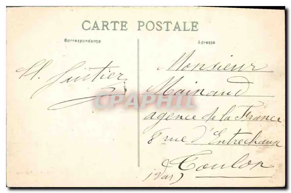 Toulouse - O Pont-Neuf — editor E. Adams Cie, n°37 - Verso