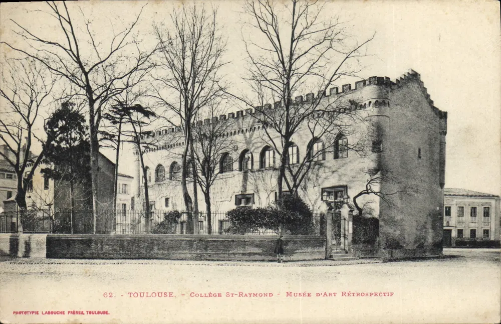 Toulouse - Collège St-Raymond - Museum für Retrospektive Kunst — Phototypie Labouche Frères, Toulouse, n°62 - Vorderseite