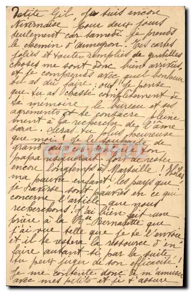 Mutterhaus der Schwestern der Caritas in Nevers — Die Selige Bernadette in ihrer Reliquienschale — Werk von Armand-Calliat, geschenkt nach Lyon - Rückseite