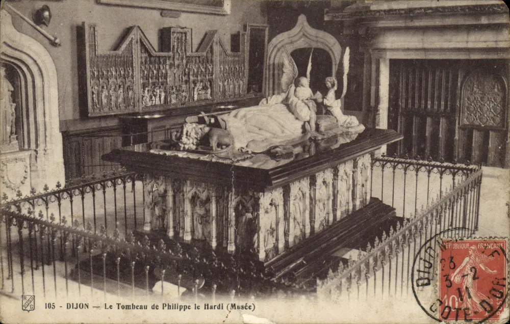 Dijon — Le Tombeau de Philippe le Hardi (Musée) — R. BORDO, n° 105 - Frente