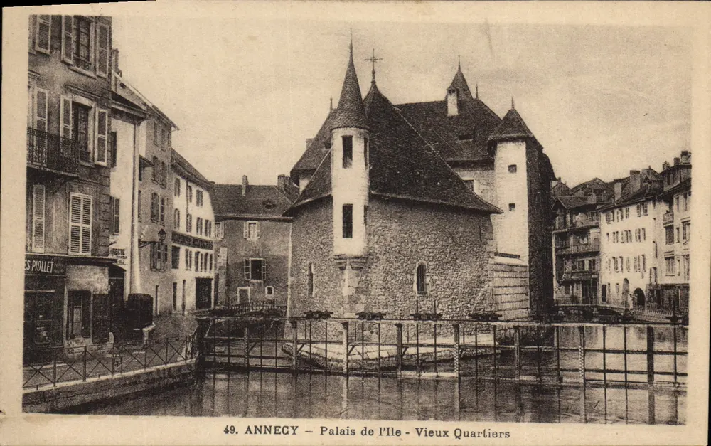 Annecy — Schloss der Insel - Alte Viertel — A. Gardet, n°49 - Vorderseite