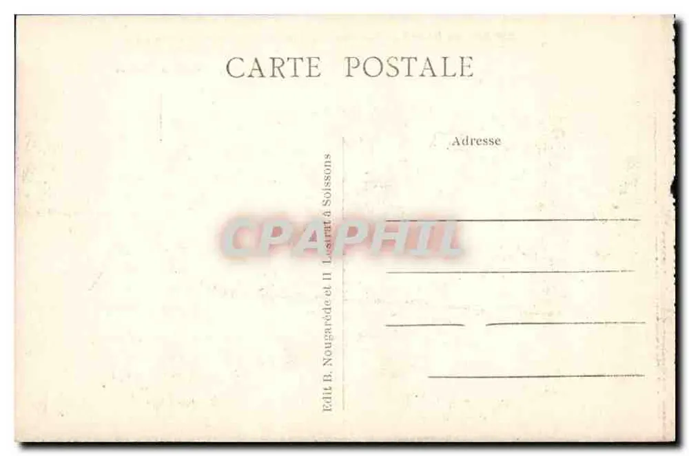 Caminho das Damas — O Panteão — Forte de Malmaison - Verso