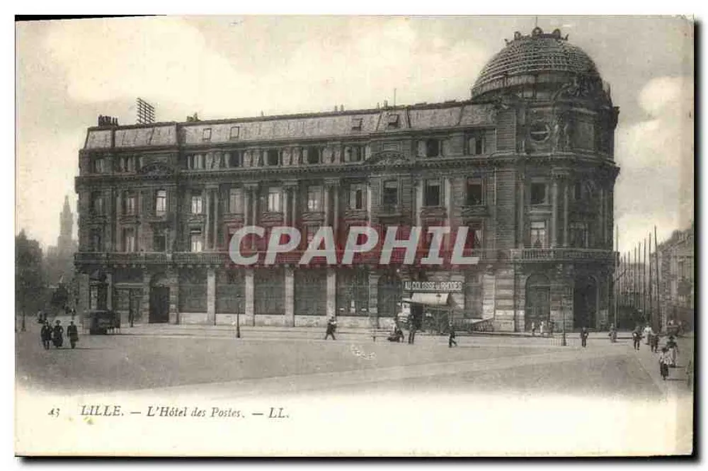Lille — Das Postamt — Verlag LL. n°43 - Vorderseite