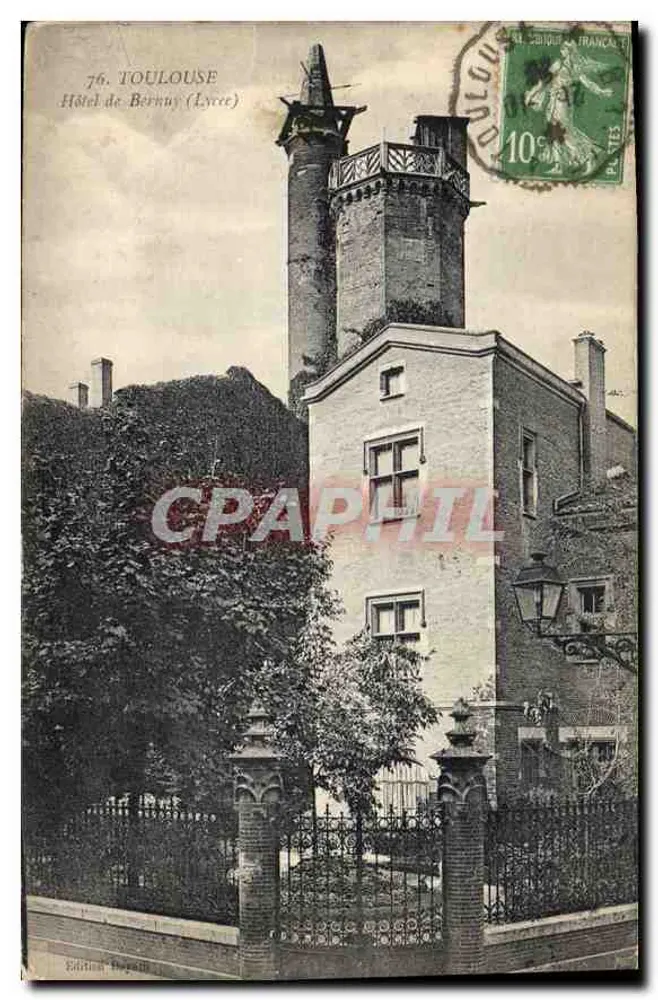Hôtel de Berunny (Lycée) — Toulouse — Editor Béziers - Frente