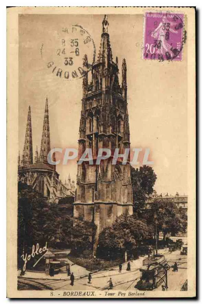 Bordeaux — Torre Pey Berland — Yobled - Frente