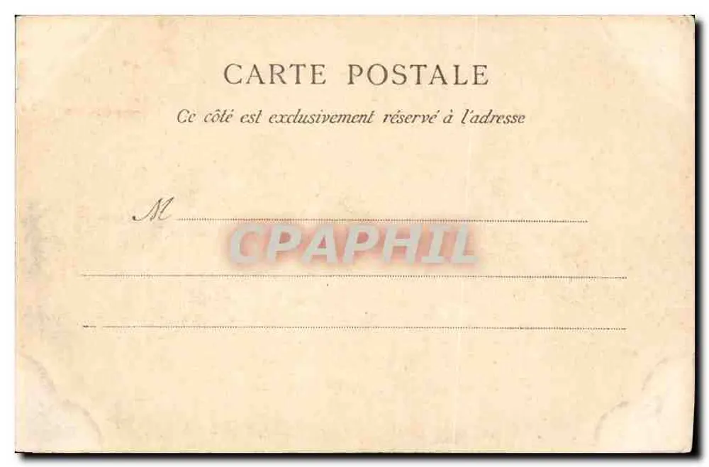 Havre — Place Gambetta und das Theater — E. J. — Nr. 75 - Rückseite